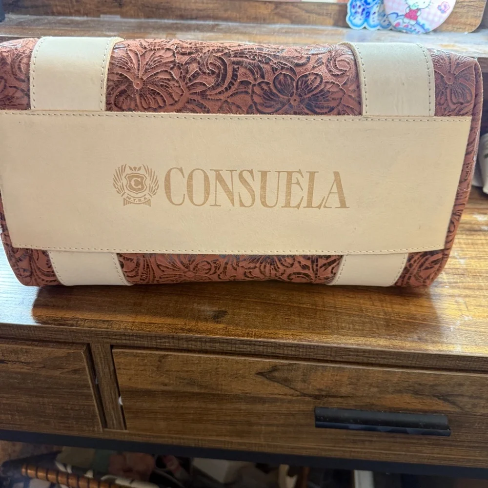 Consuela tote tooled